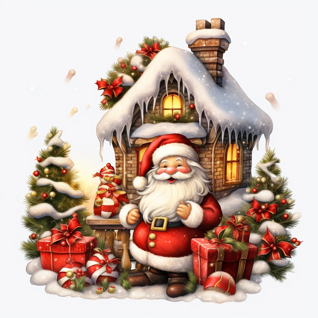 Christmas Santa Clip Art